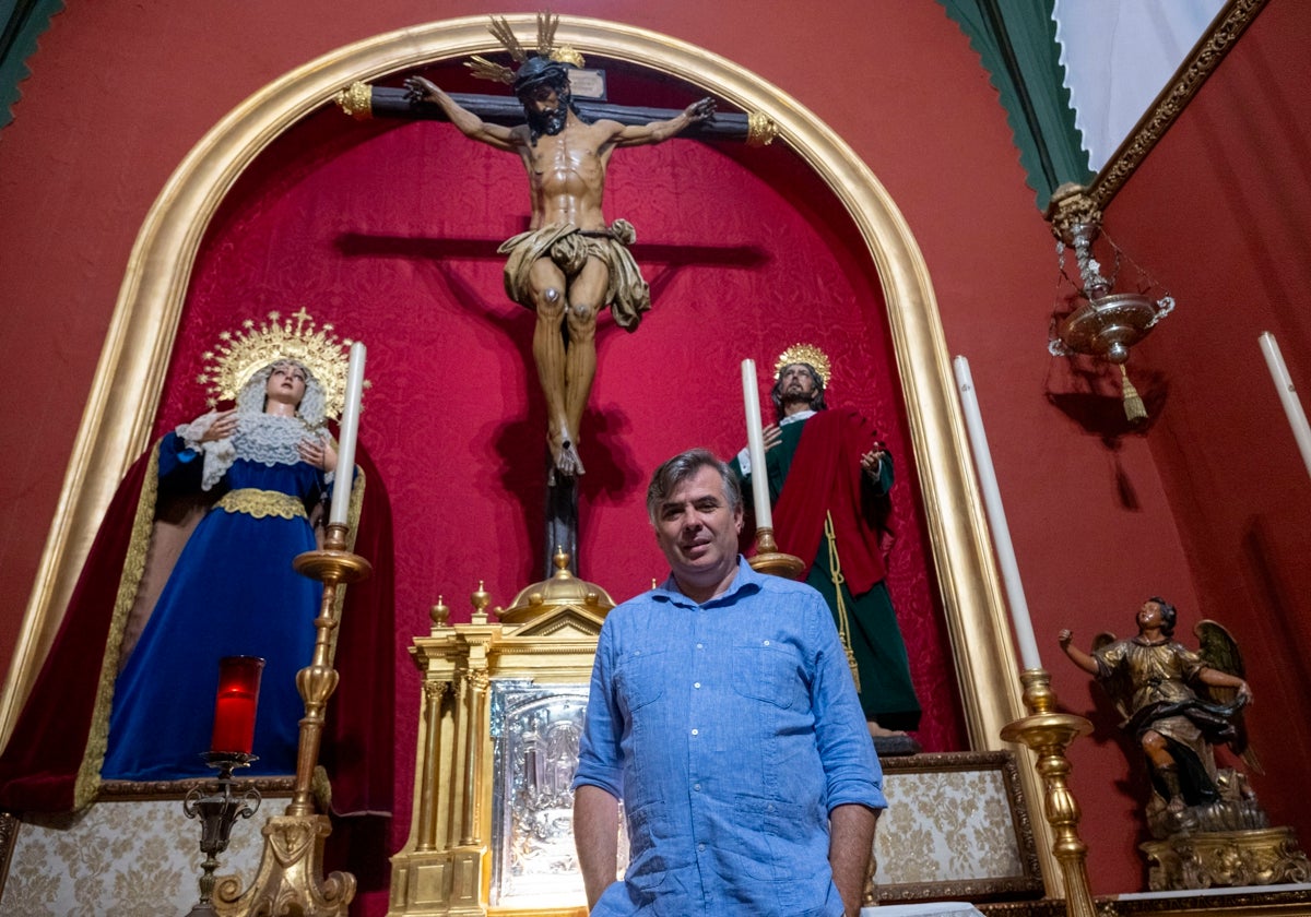 Fernando Carrasco, hermano mayor de la Lanzada