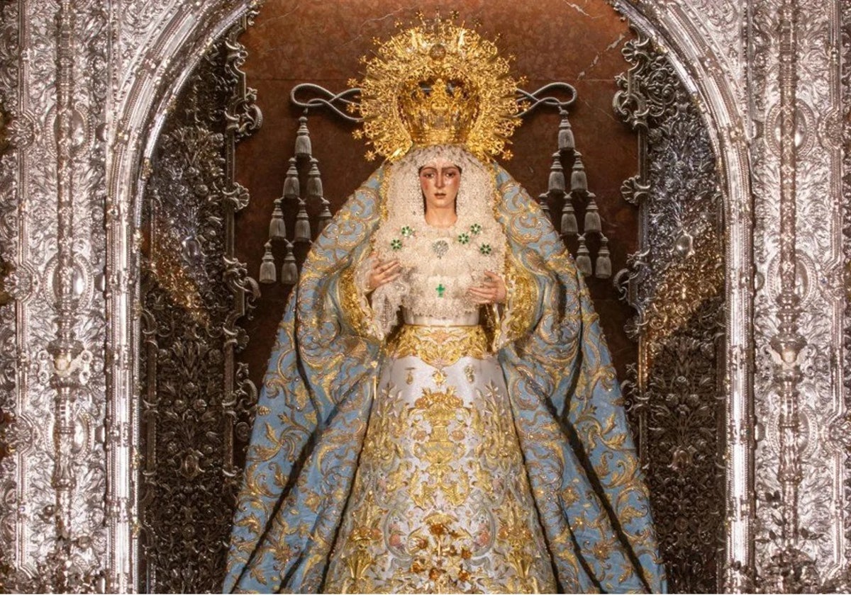 La Macarena tras la restauración de Arquillo