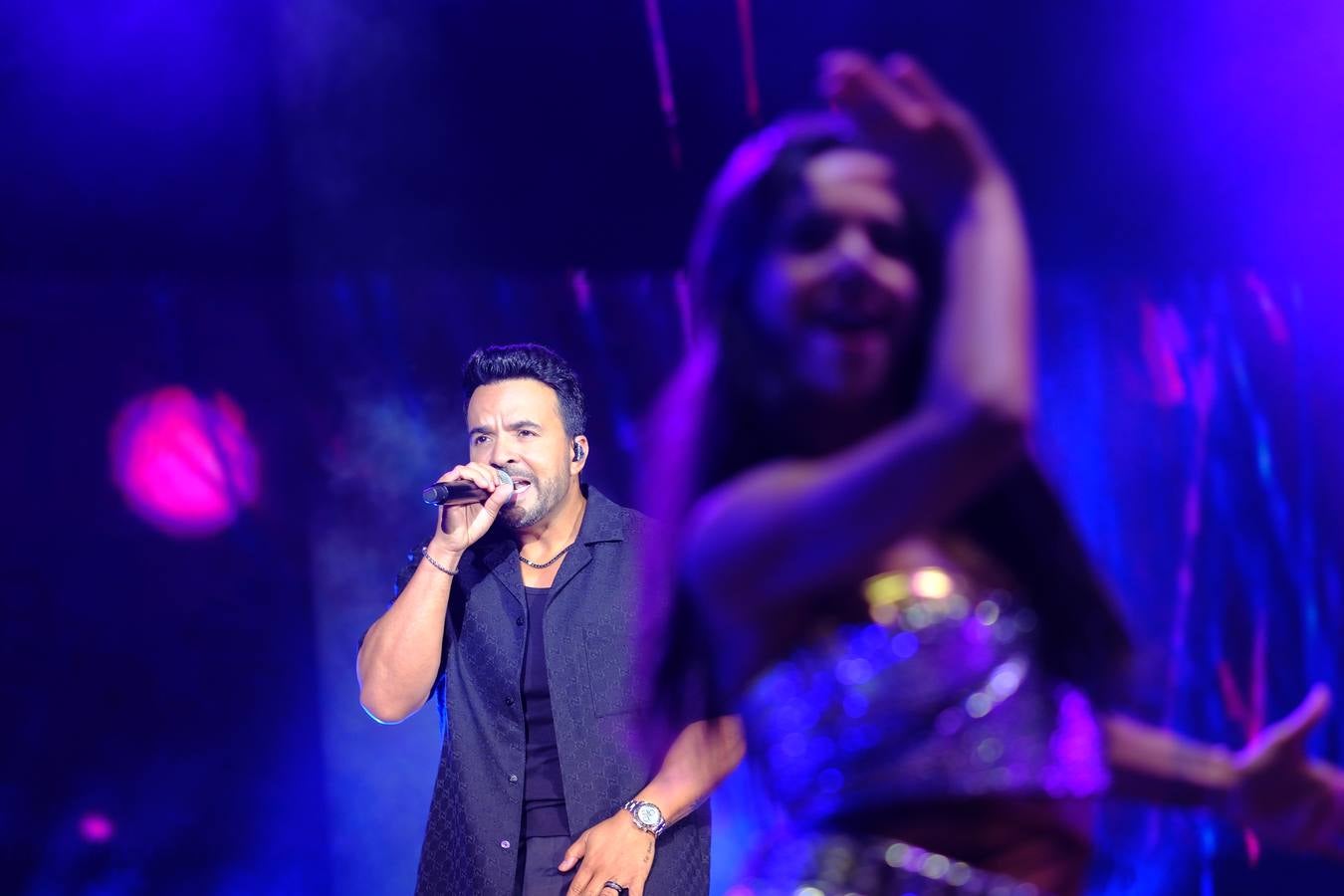 Luis Fonsi sintió el cariño del público de Jerez durante todo el concierto