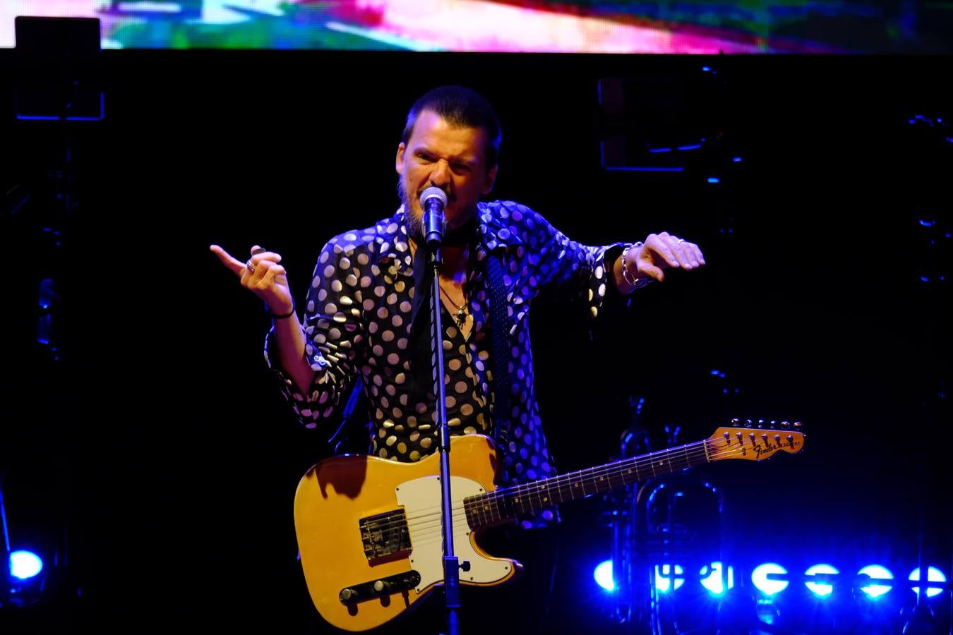 El músico ha repasado en el Tío Pepe Festival sus grandes éxitos