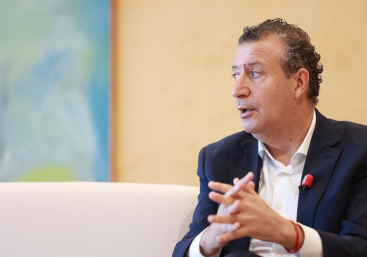 El presidente de la Diputación de Sevilla, Javier Fernández