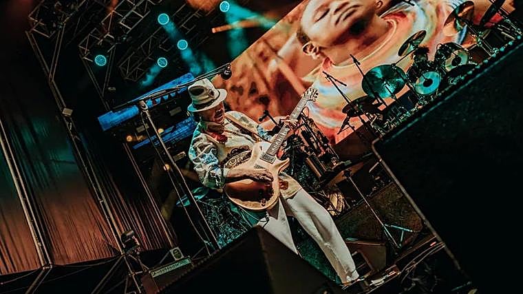 Concierto de Carlos Santana en el Tío Pepe Festival