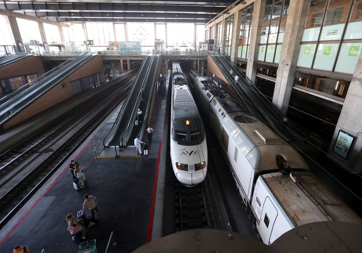 Suspenden la circulación del AVE en Sevilla por una incidencia en la infraestructura