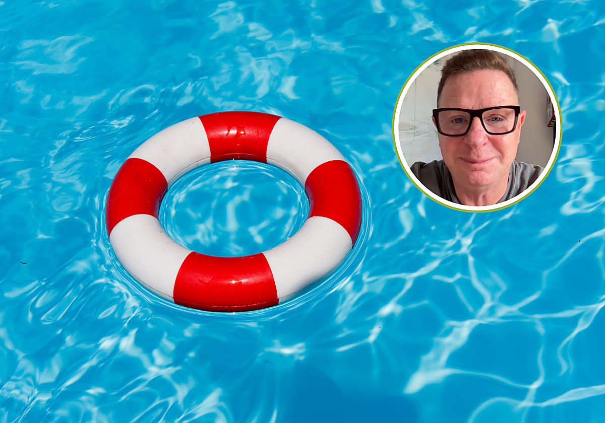 La anécdota de Jorge Cadaval en la piscina de su casa