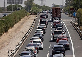 Este sábado se estrena el tercer carril sentido Sevilla-Cádiz, un parche para la AP-4