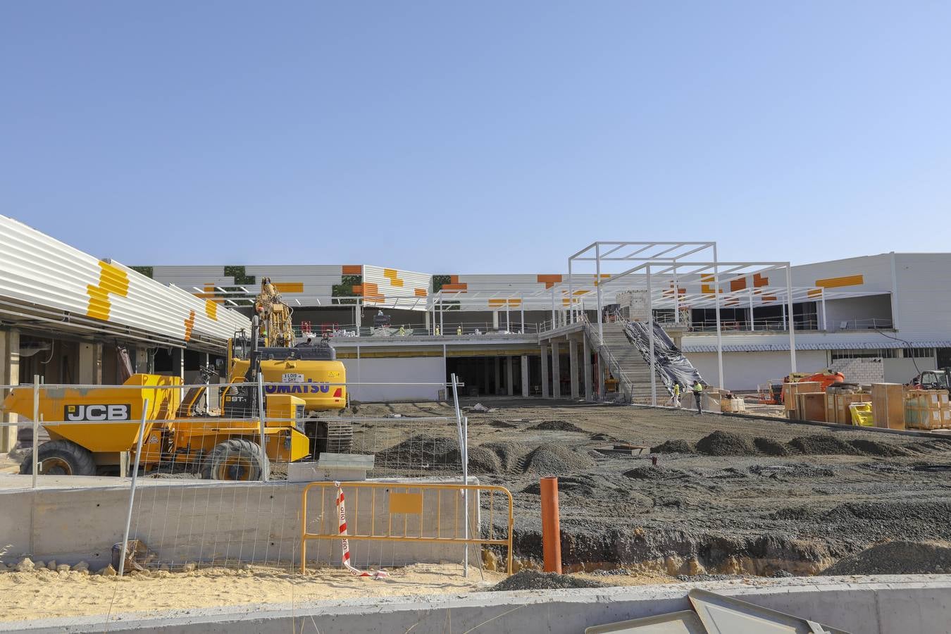 Estado actual de las obras de la nueva barriada de Entrenúcleos