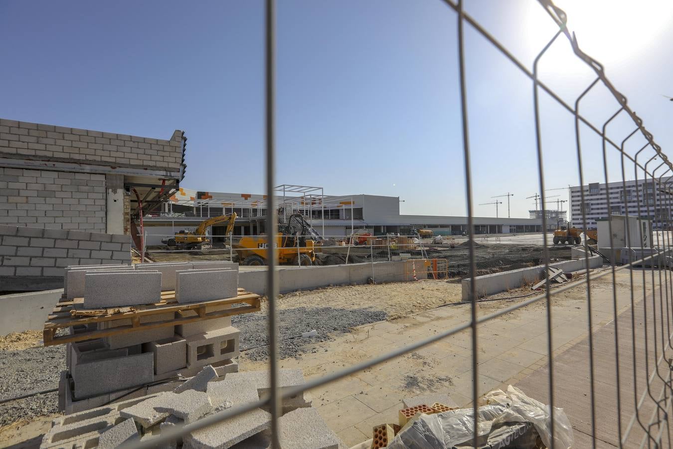 Estado actual de las obras de la nueva barriada de Entrenúcleos