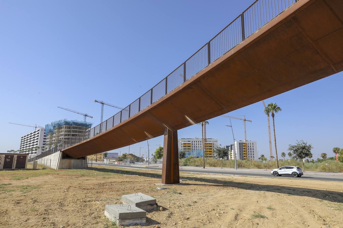Estado actual de las obras de la nueva barriada de Entrenúcleos