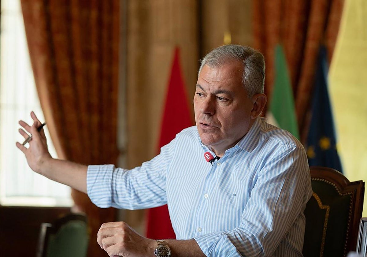 José Luis Sanz, en una entrevista con Europa Press