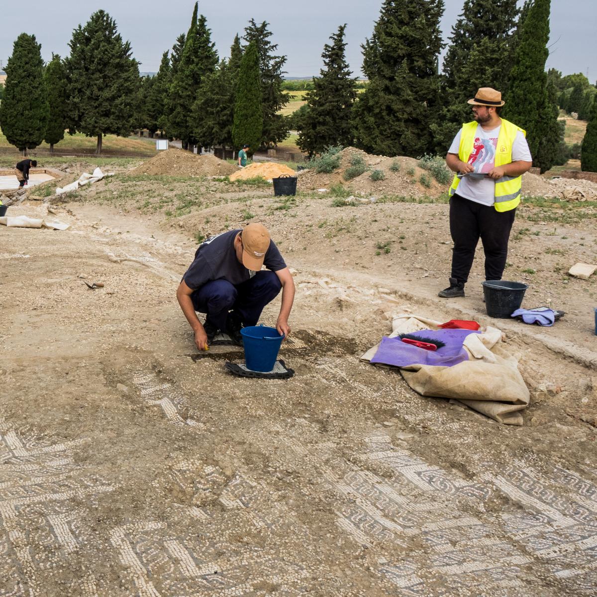 Excavaciones en el Conjunto Arqueológico deI Itálica
