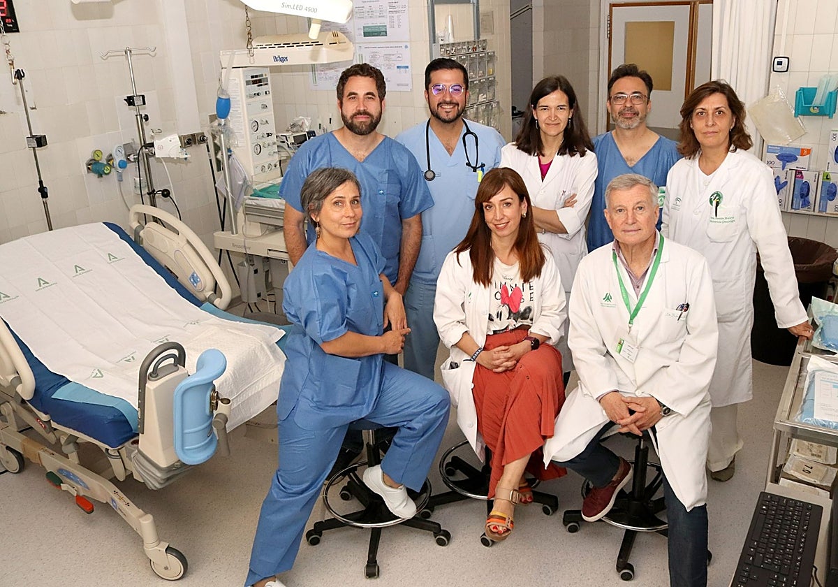 Profesionales del Virgen Macarena de atención al parto