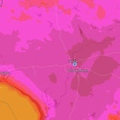 Mapa de calor de Sevilla