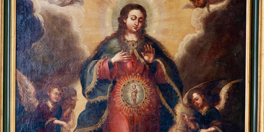La Esperanza de Triana enriquece su patrimonio con una pintura barroca de la Expectación de la Virgen