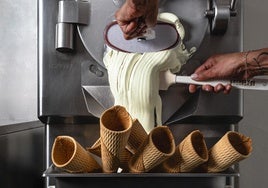 El obrador de Casa del Gelato, Tarifa
