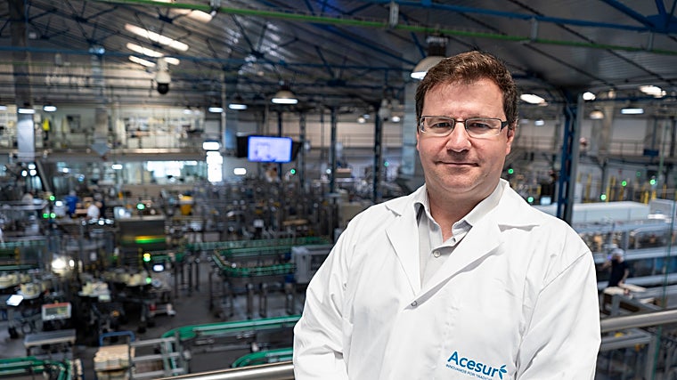 El informático Óscar Lozano es el director de transformación digital de esta aceitera