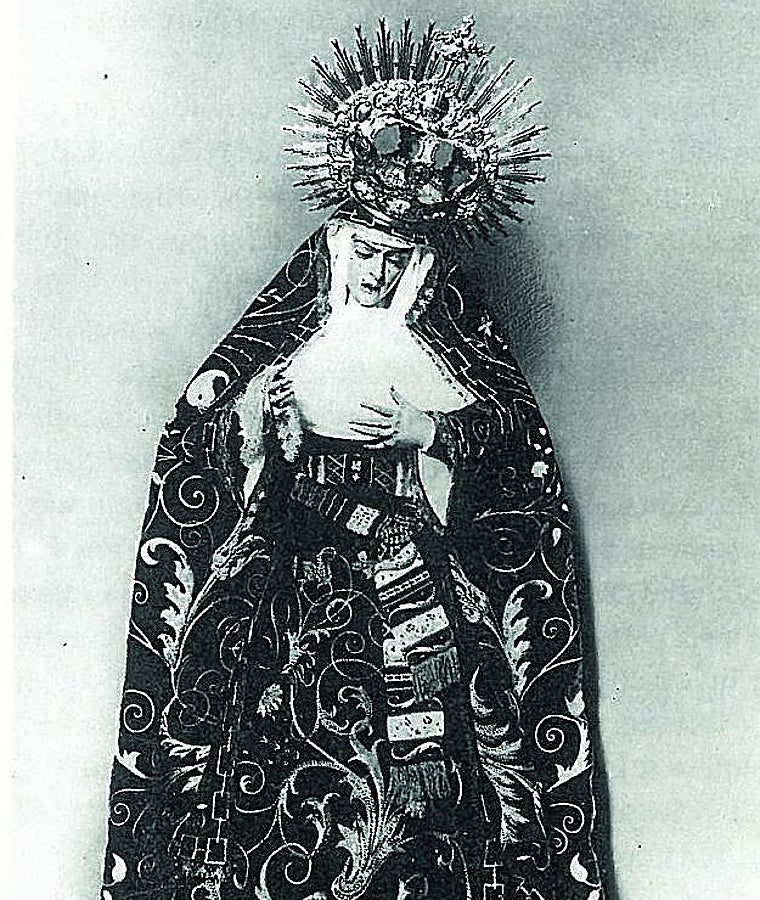 La desaparecida Virgen del Mayor Dolor de las Aguas