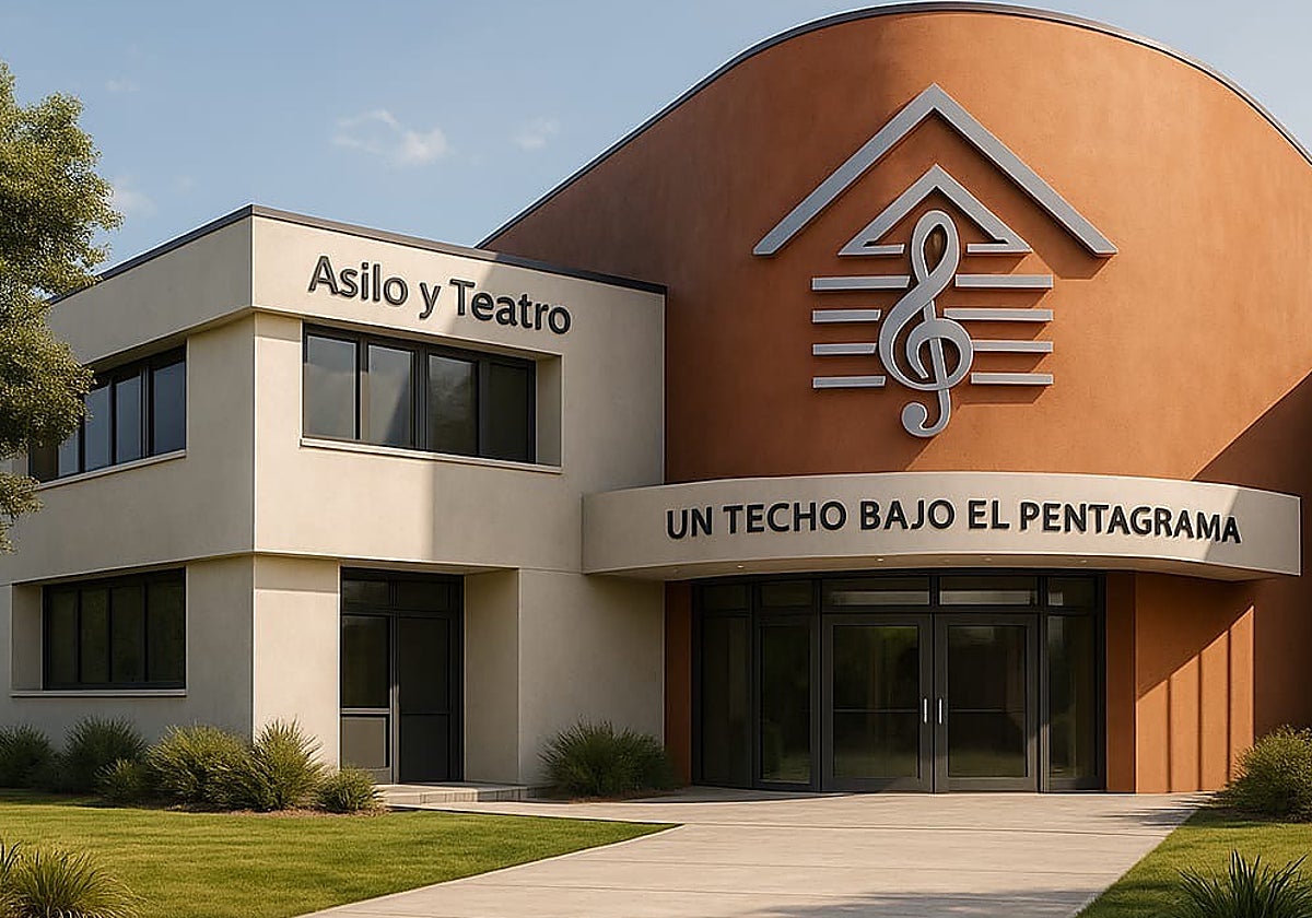Así será el proyecto del asilo-auditorio