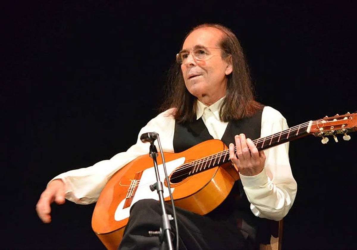 El guitarrista Diego de Morón