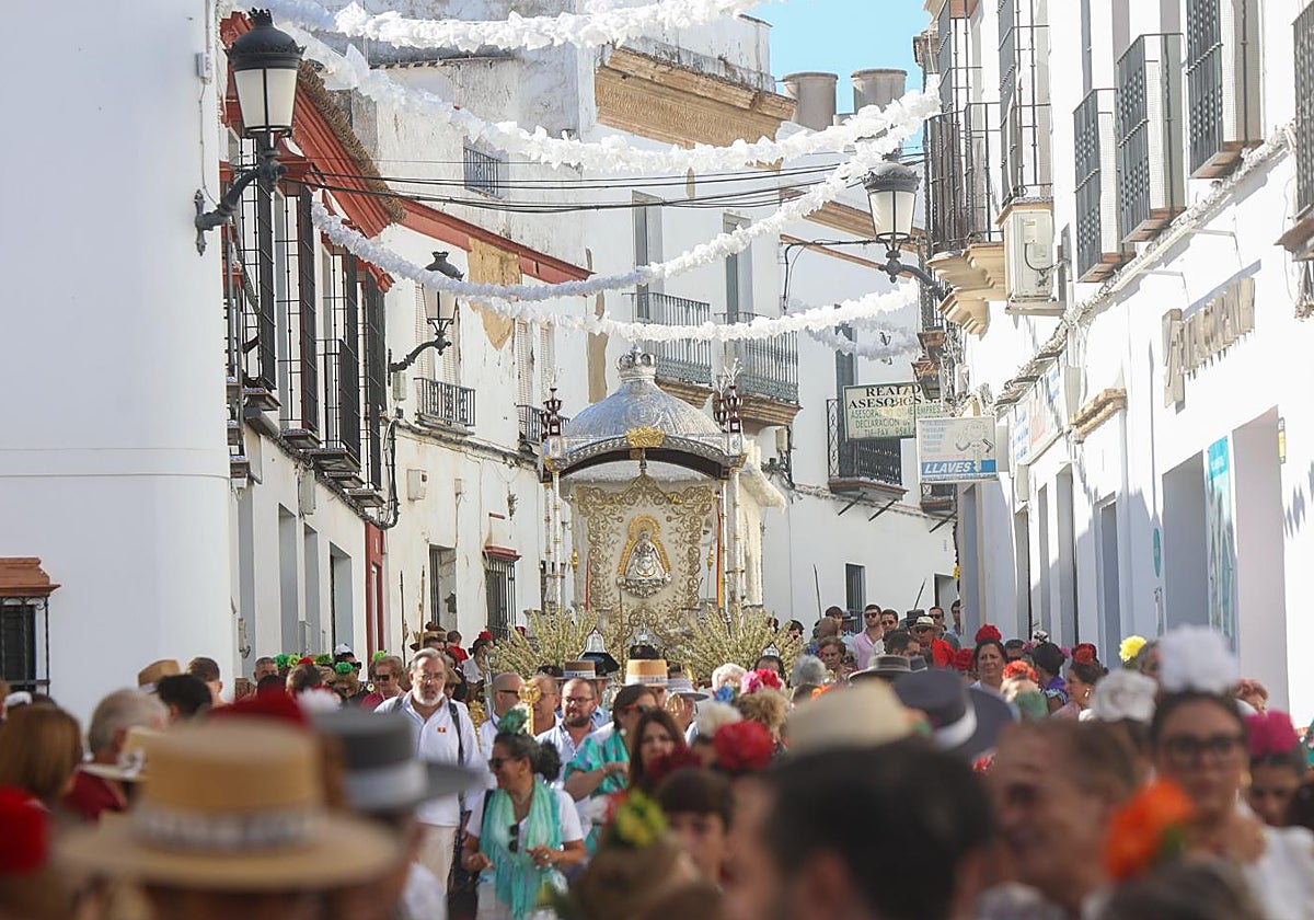 La Virgen de Gracia por las calles de Carmona