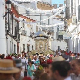 La Virgen de Gracia por las calles de Carmona