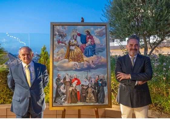 El cartel de la coronacióin de la Pastora de Santa Marina