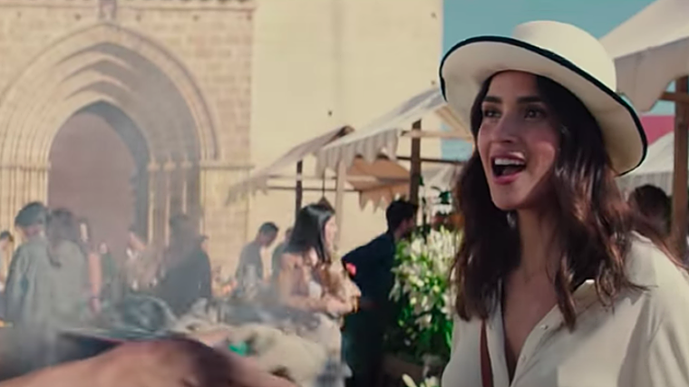 Uno de los momentos del anuncio de Armani en Marchena