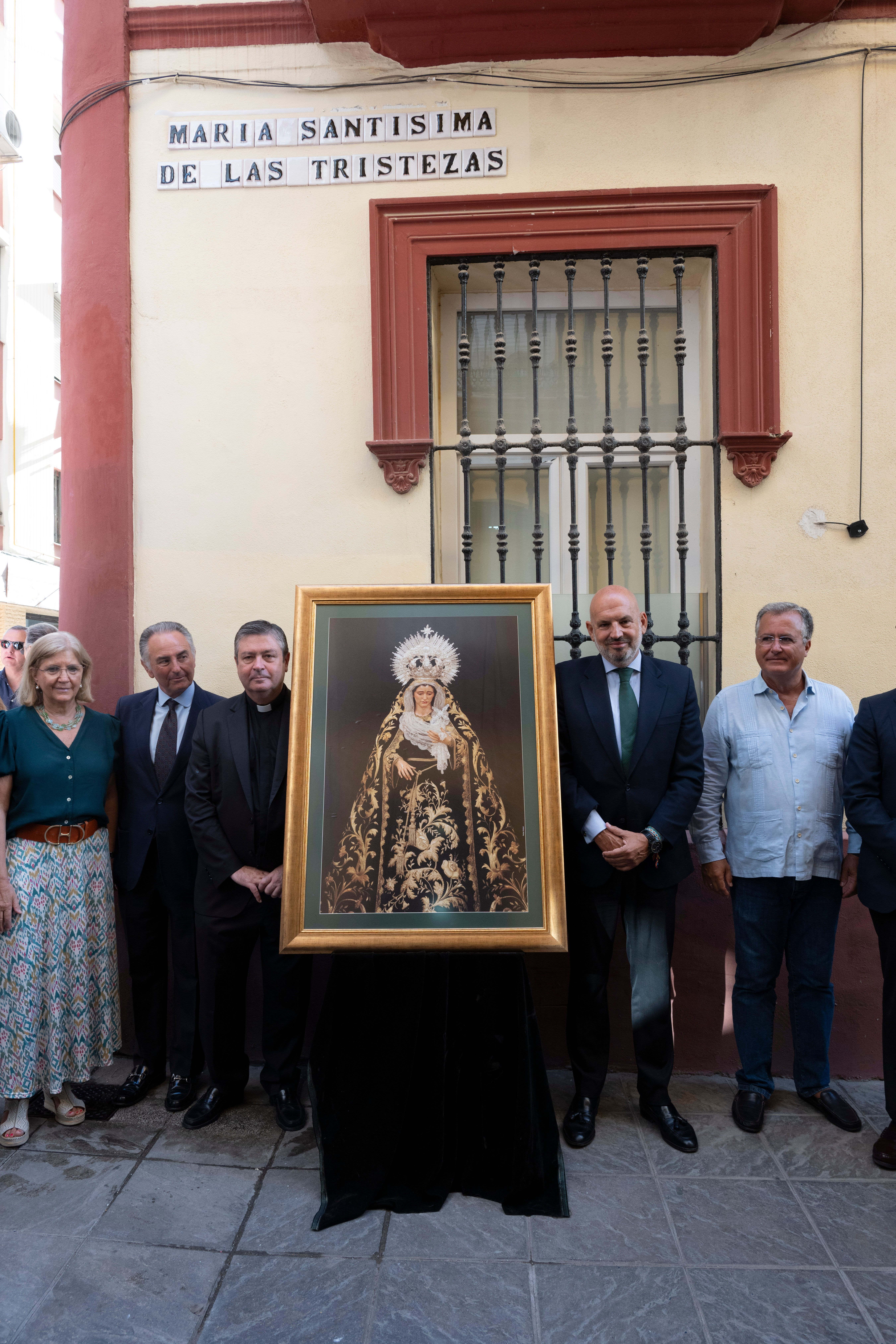 La inauguración de la calle Virgen de las Tristezas, en imágenes