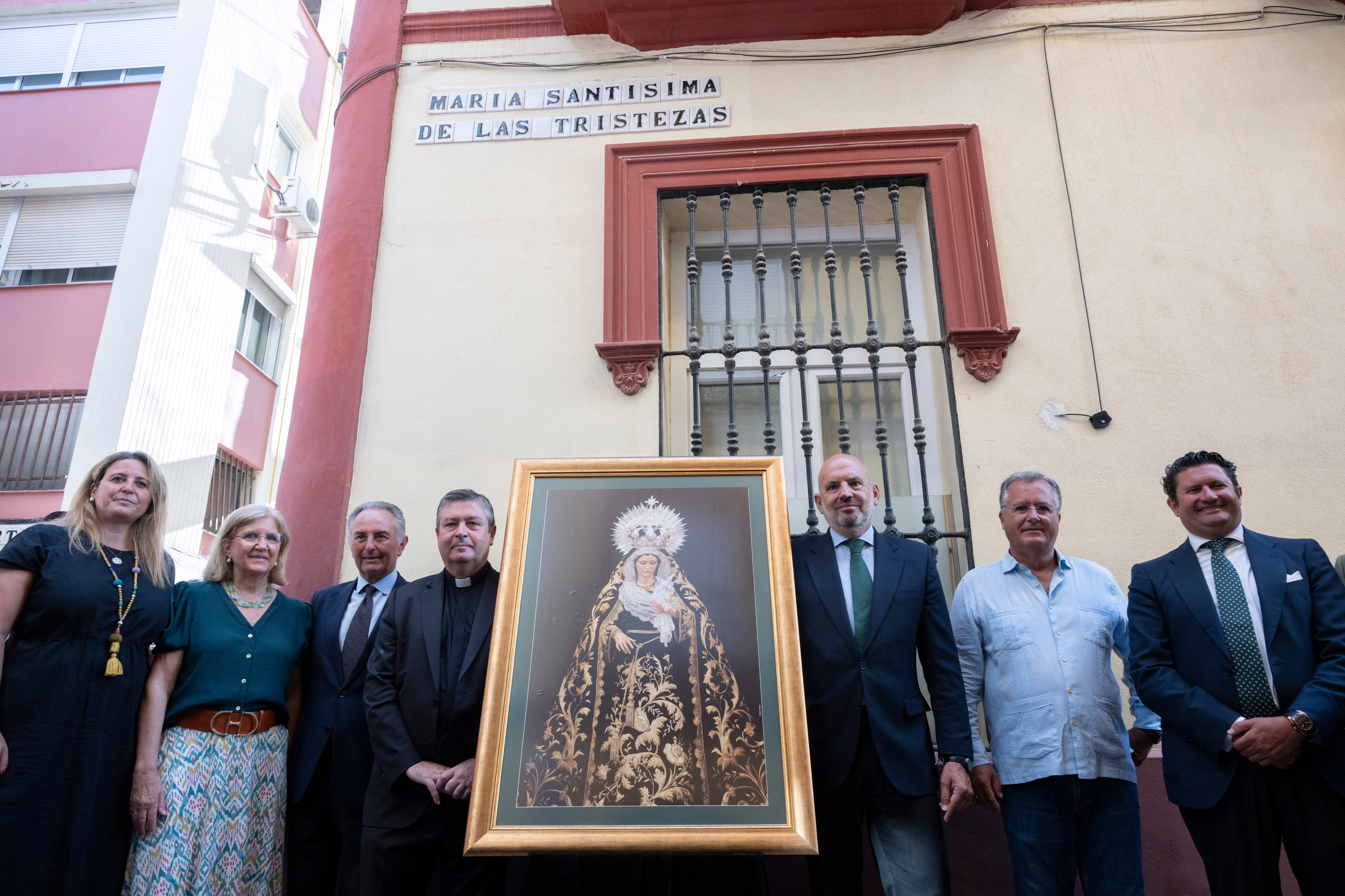 La inauguración de la calle Virgen de las Tristezas, en imágenes