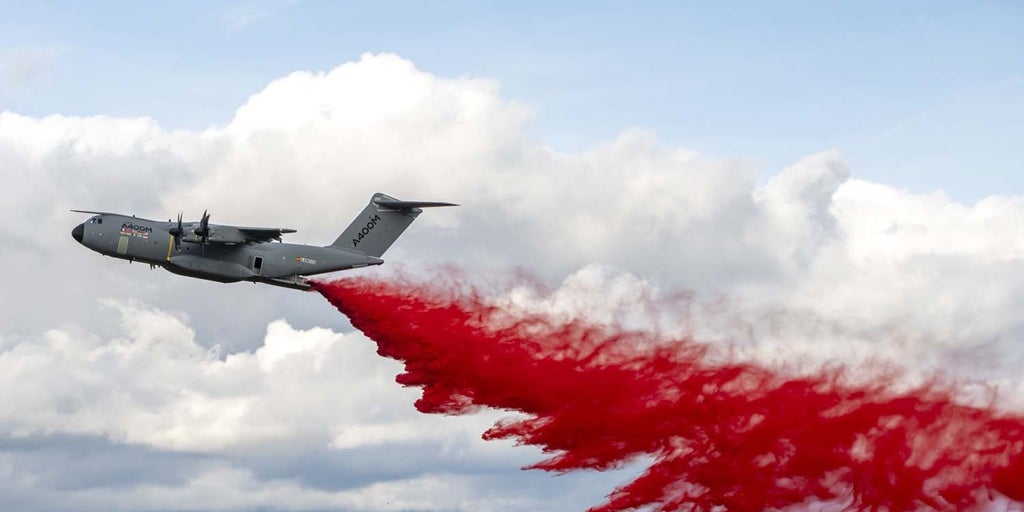 El gobierno consulta a Airbus sobre las posibilidades del A400M para apagar incendios