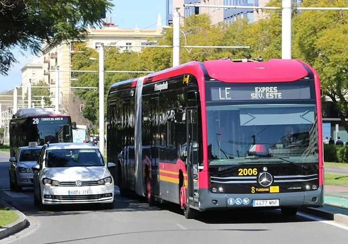 Los autobuses eléctricos ya circulan en alguna líneas de Tussam