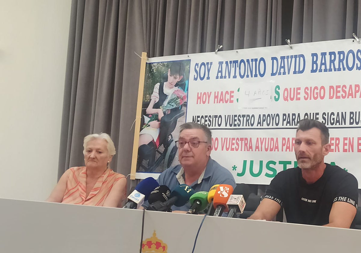 Antonio Barroso durante su comparecencia, este viernes