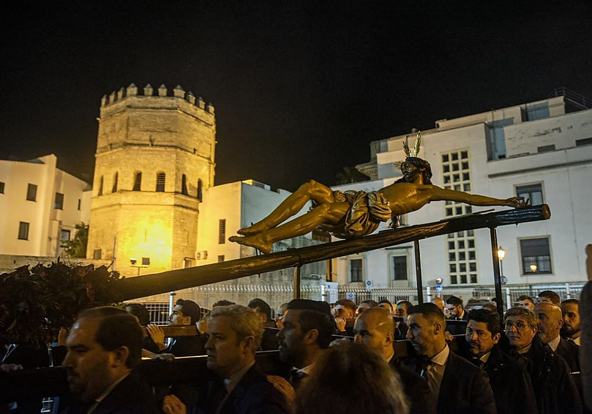 El Cristo de las Aguas, en vía crucis