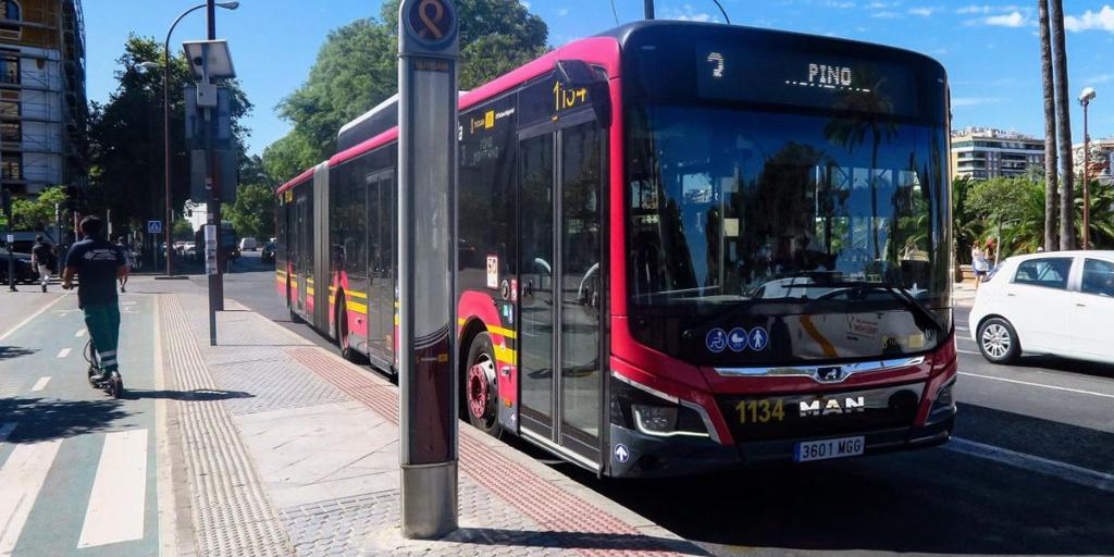Viajar gratis en Tussam será posible en septiembre: este es el día en el que no hay que pagar