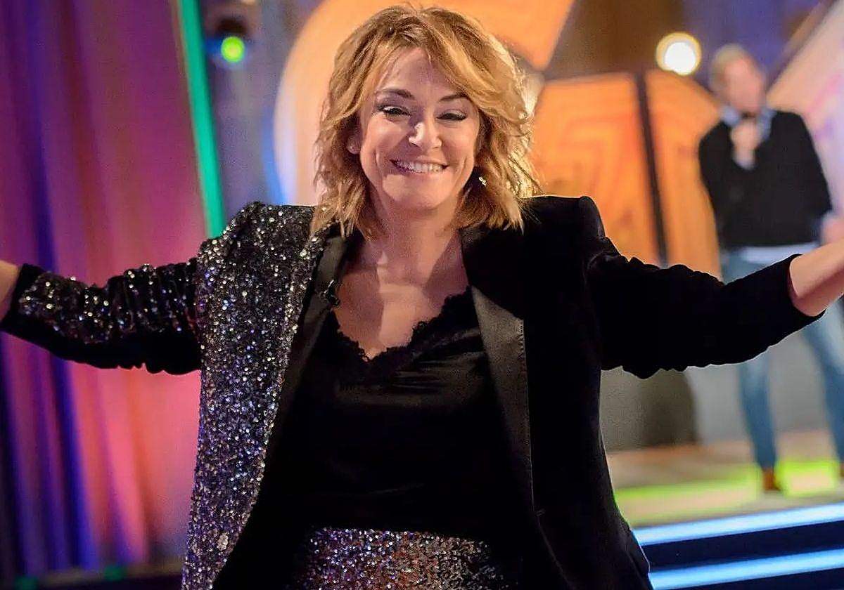 Toñi Moreno presentando Gente Maravillosa