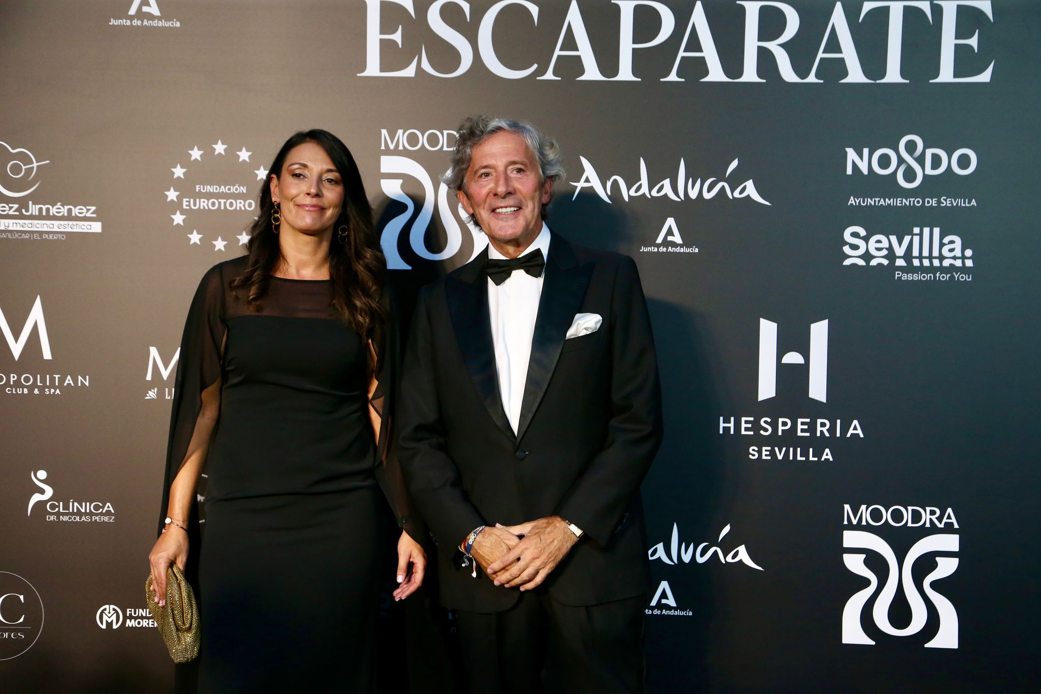 El presentador Jesús Álvarez junto a su mujer Margarita Revilla