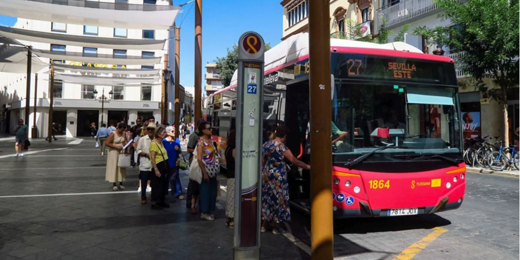 Tussam anuncia cambios en estas líneas del centro de Sevilla a partir del lunes: estas son las paradas afectadas