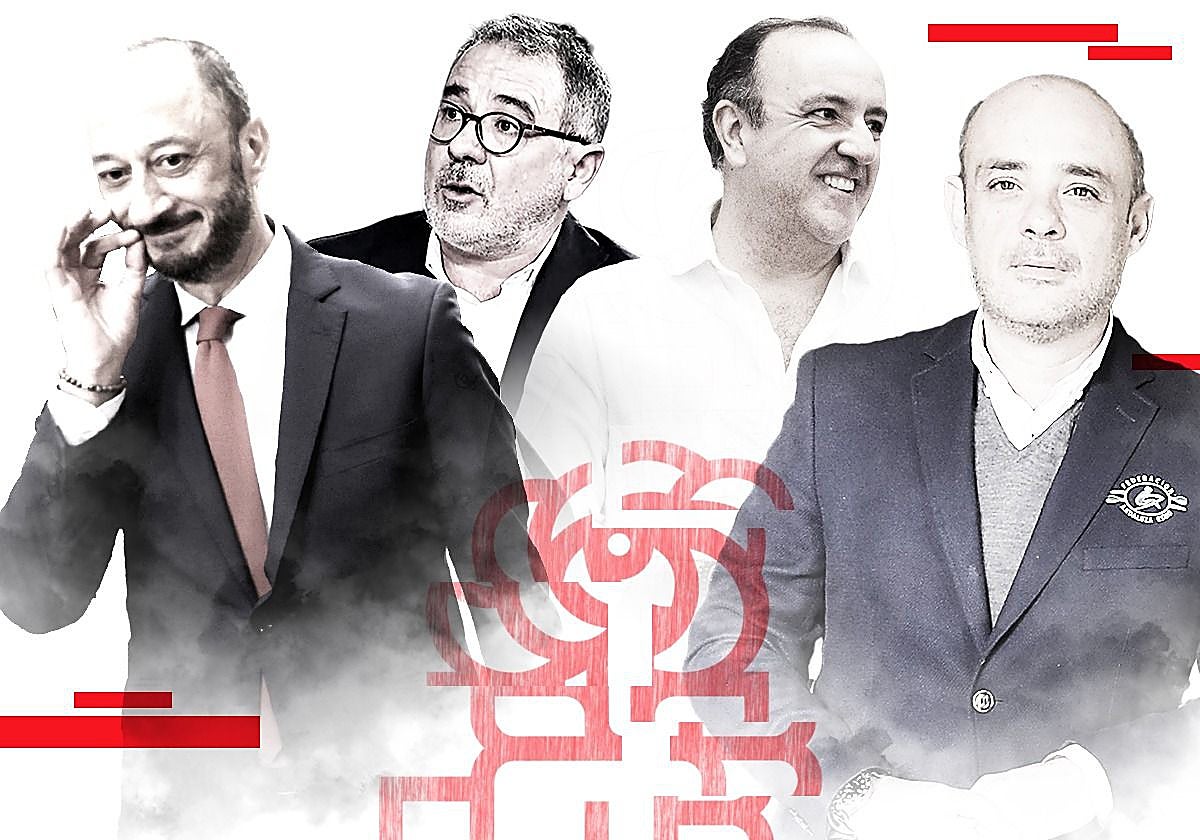 Gómez de Celis, David Hijón, Fran Páez y Miguel Ángel Millán tienen a sus parejas trabajando en empresas municipales