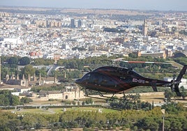 Sevilla contará con vuelos turísticos y privados en helicóptero a partir de este jueves