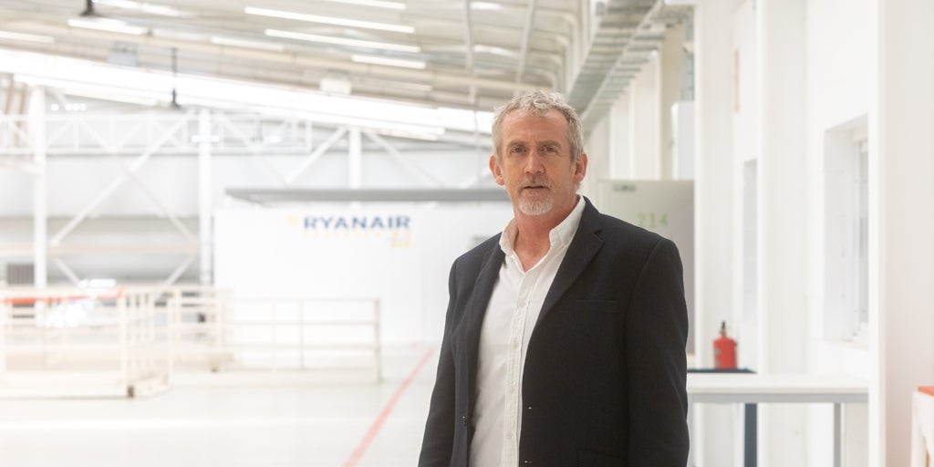 Neil Hickey (Ryanair): «En Sevilla hay buena cantera de formación profesional, pero no en reparación de aviones»