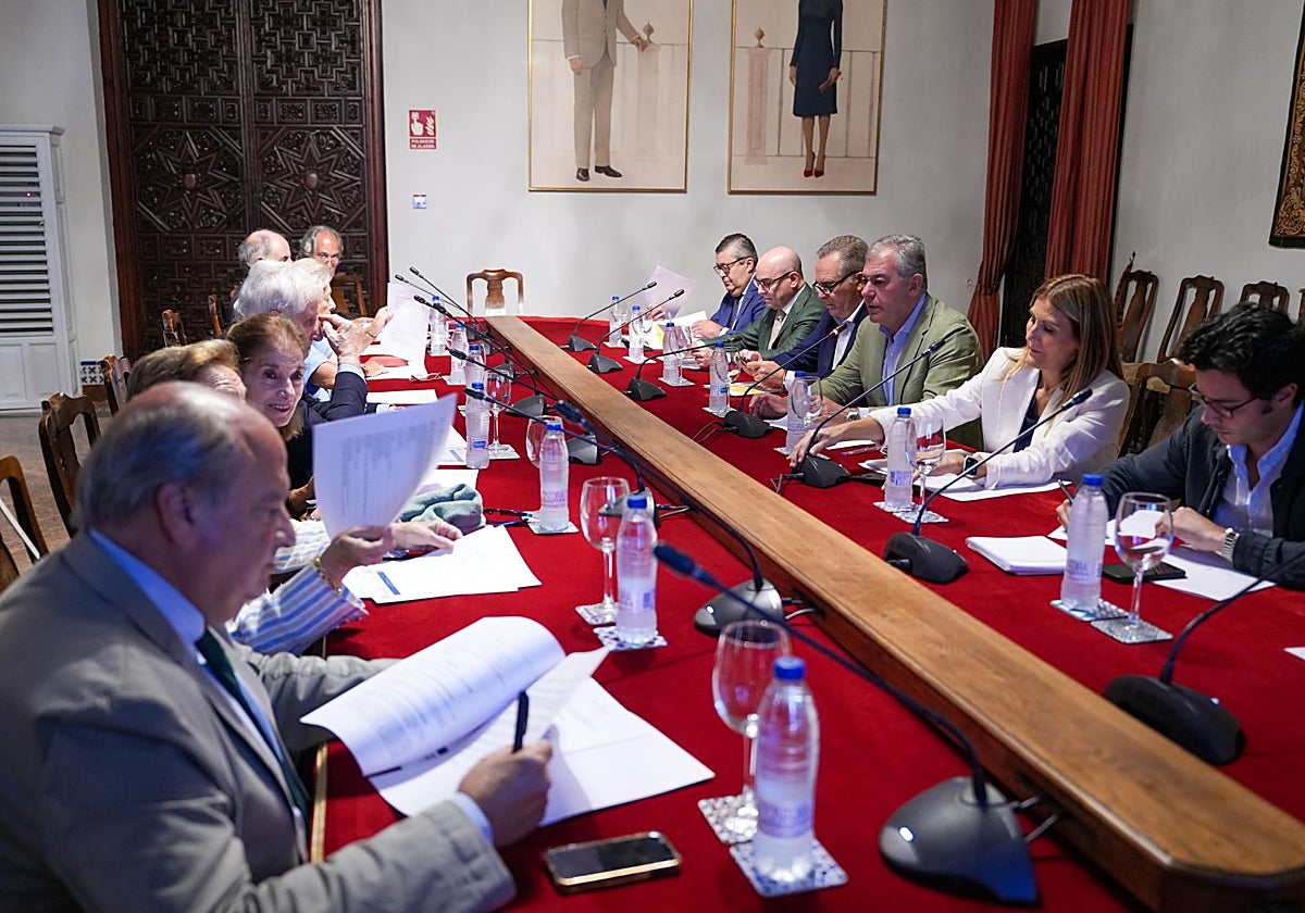 Consejo Consultivo del Real Alcázar, celebrado este viernes en Sevilla