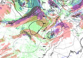 Los restos de la borrasca Gabrielle traerán lluvias a Sevilla este fin de semana: estas son las horas con más probabilidad