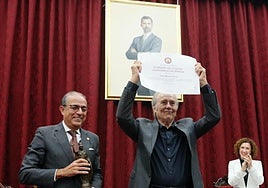 Joan Manuel Serrat recibe el IX Premio de Cultura Universidad de Sevilla