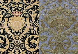 Así serán los estrenos de la Esperanza de Triana en la Misión: el manto nuevo lo llevará desde el viernes y la saya, en la Catedral