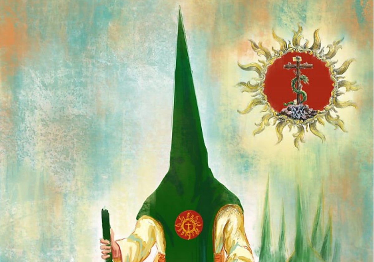 Nueva túnica de la hermandad del Sol