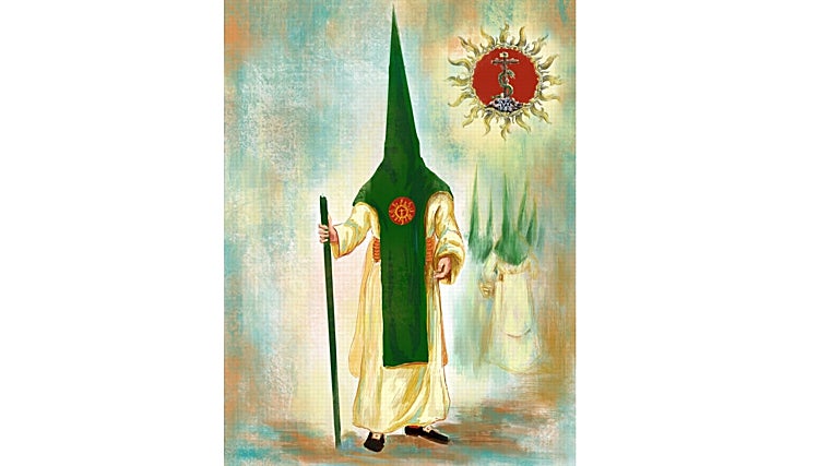 El Arzobispado aprueba la nueva túnica de nazareno de la Hermandad del Sol: así será el hábito que debutará en la Semana Santa 2026