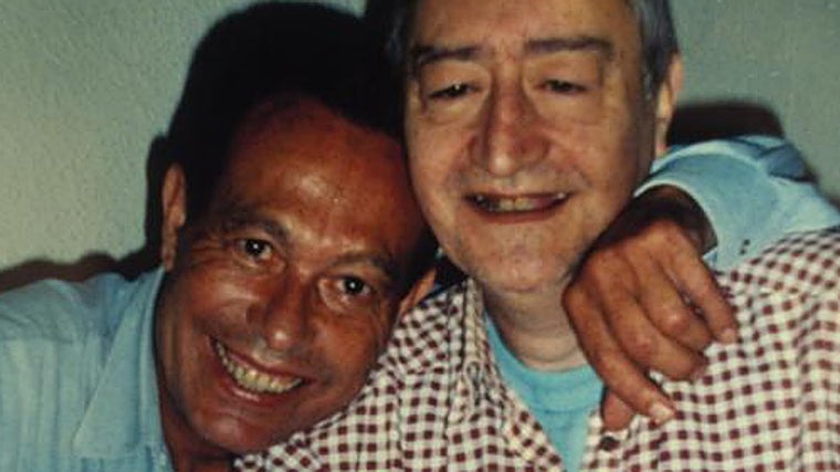 Curro Romero con Silvio