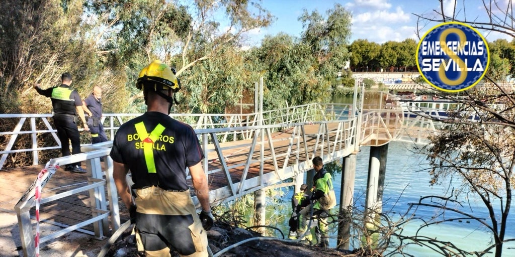 Sofocado un conato de incendio en el Jardín Americano de la Cartuja