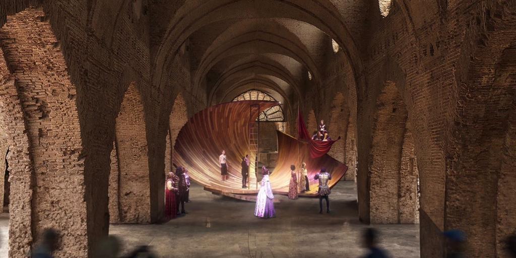 Luces, alta tecnología, arte e historia: las Atarazanas de Sevilla serán un museo en 2026