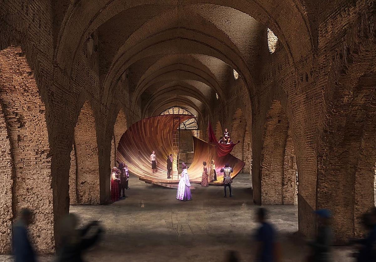 Luces, alta tecnología, arte e historia: las Atarazanas de Sevilla serán un museo en 2026