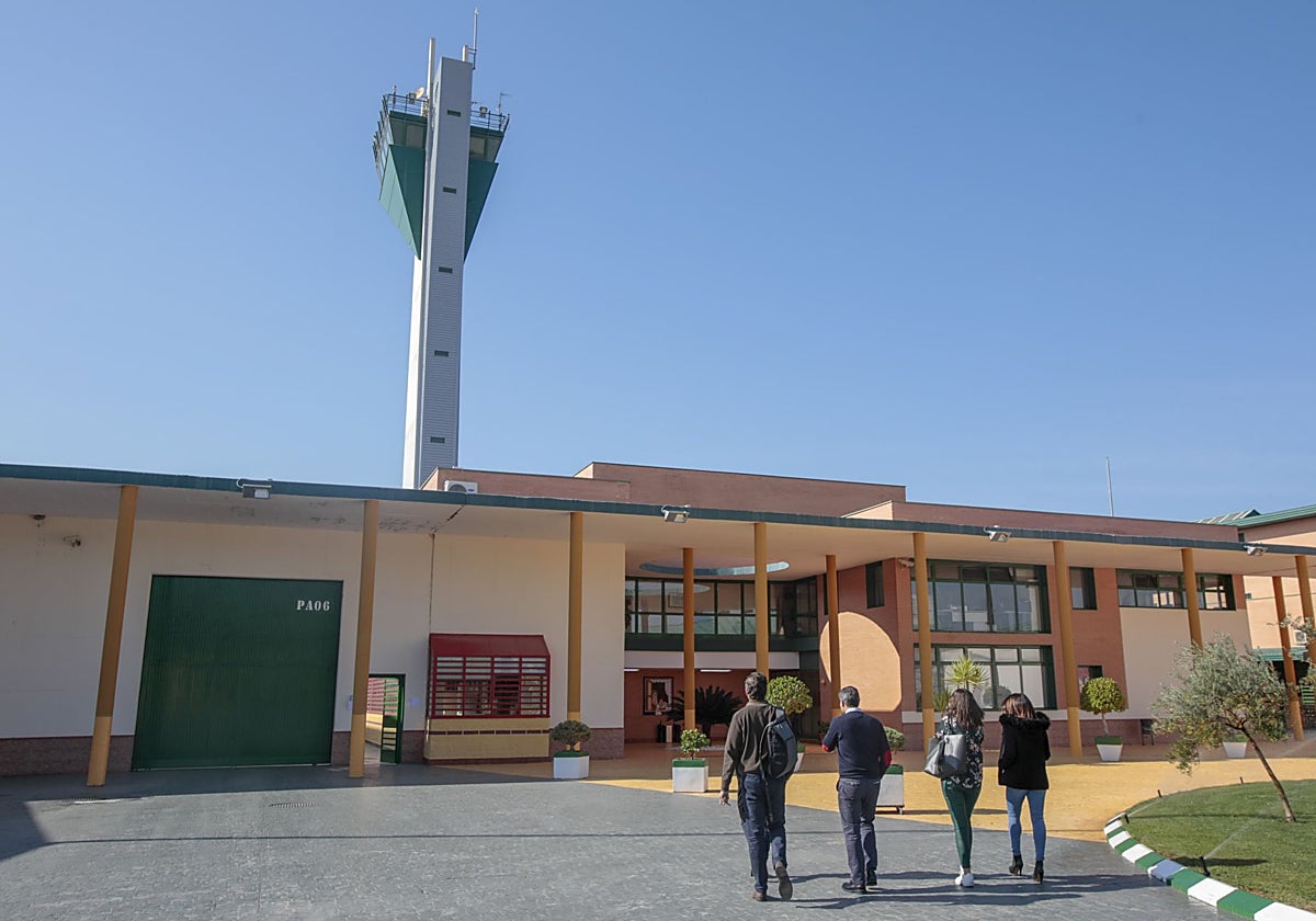 Interior de la cárcel de Morón de la Frontera